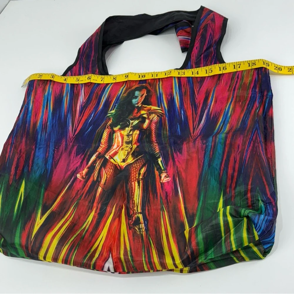 DC Universe Wonder Woman WW84 Reversible Tote Bag Dynamic Red and Black